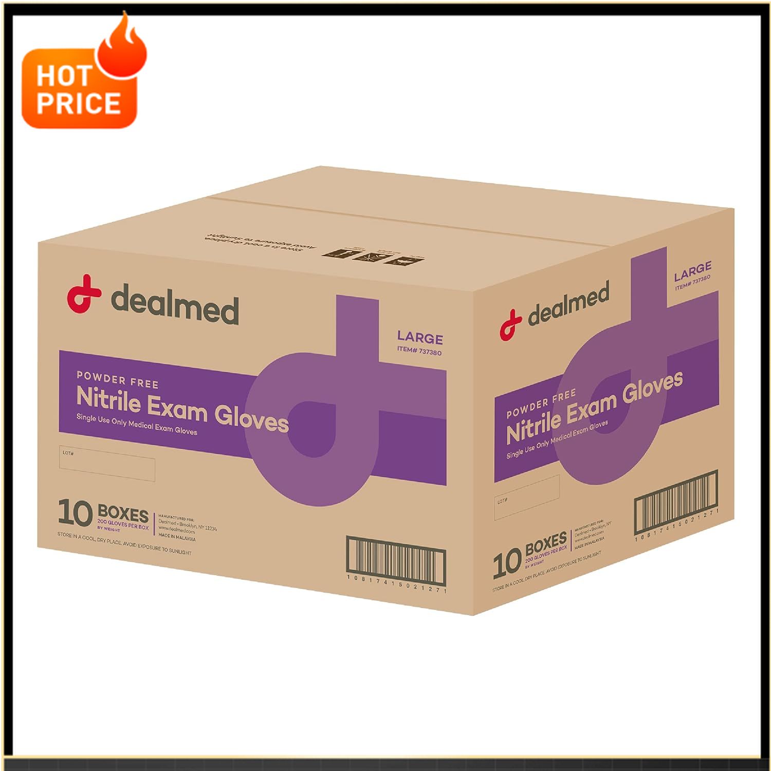 BestsellerMedical Exam Gloves  - Exam Glove Nitrile recensione e prezzo