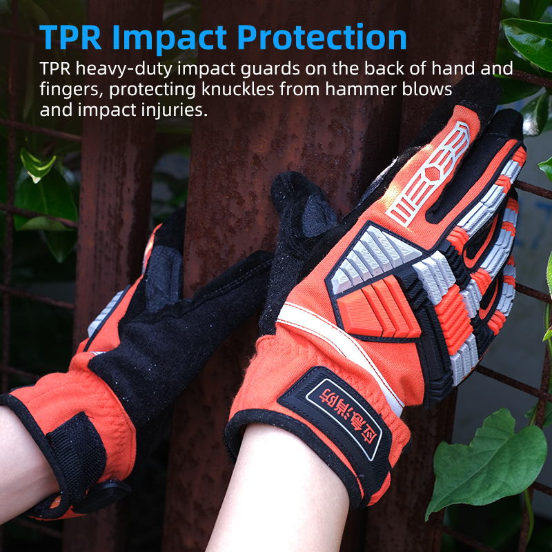 XYEHS 1 Pair TPR Impact Resist - Work Glove Impact recensione e prezzo