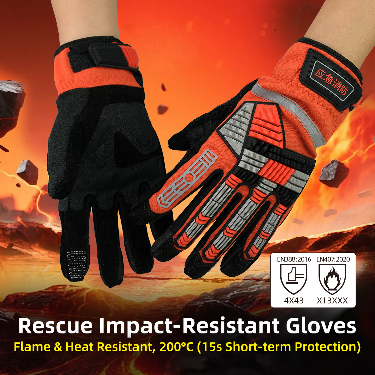 XYEHS 1 Pair TPR Impact Resist - Work Glove Impact recensione e prezzo