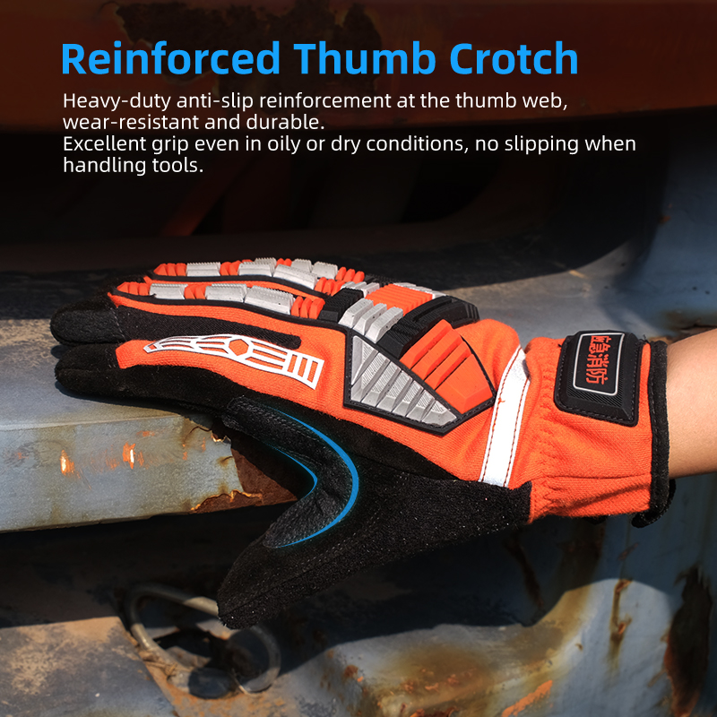 XYEHS 1 Pair TPR Impact Resist - Work Glove Impact recensione e prezzo