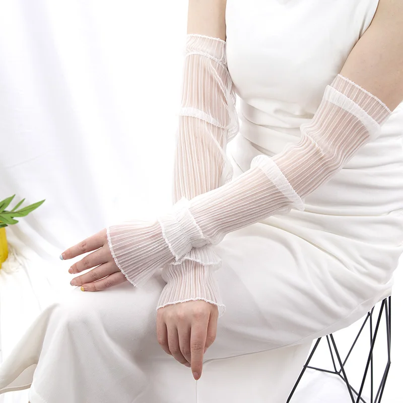 Summer Long Fingerless Gloves  - Fingerless Glove Knit recensione e prezzo