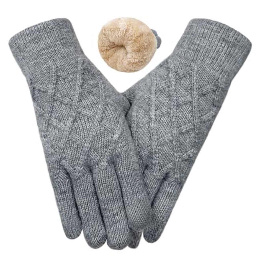 Winter Wool Gloves for Women M - Wool Glove Lined recensione e prezzo