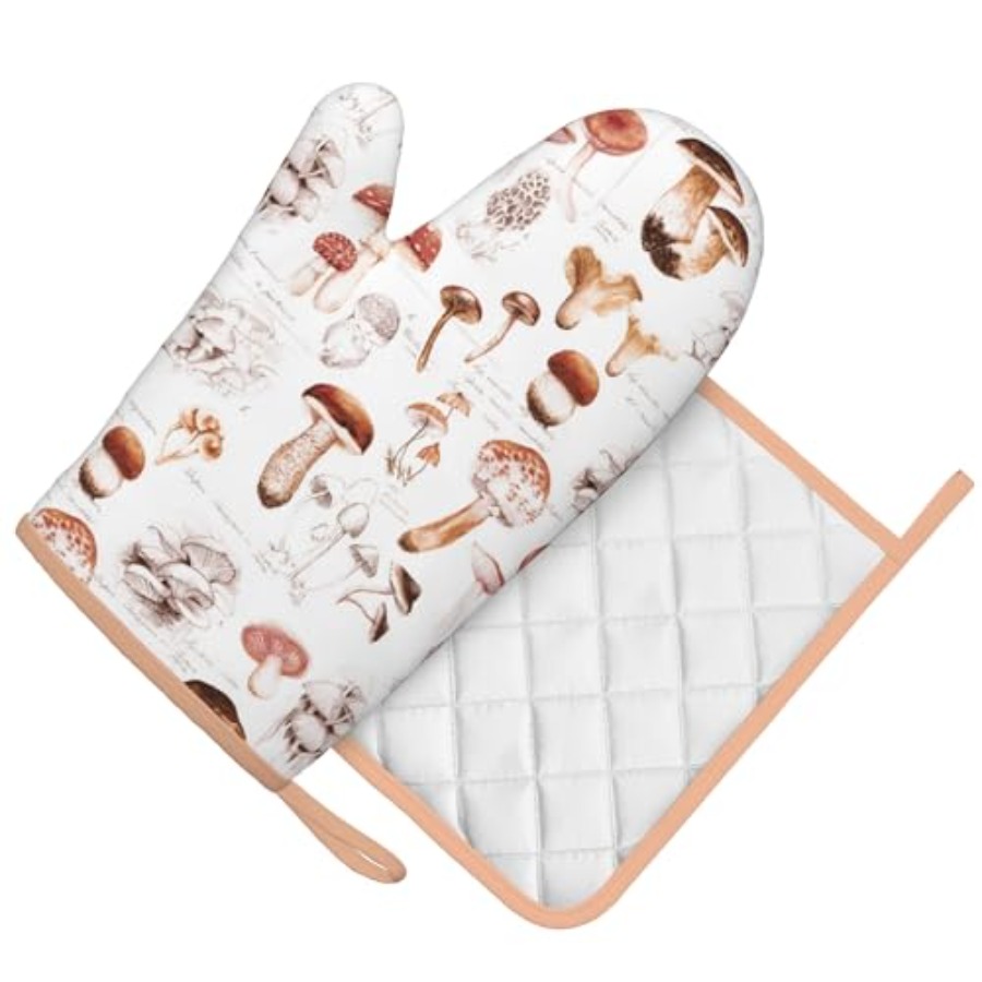 Silicone Oven Mitts Pan Mats S - Heat Resistant Glove recensione e prezzo