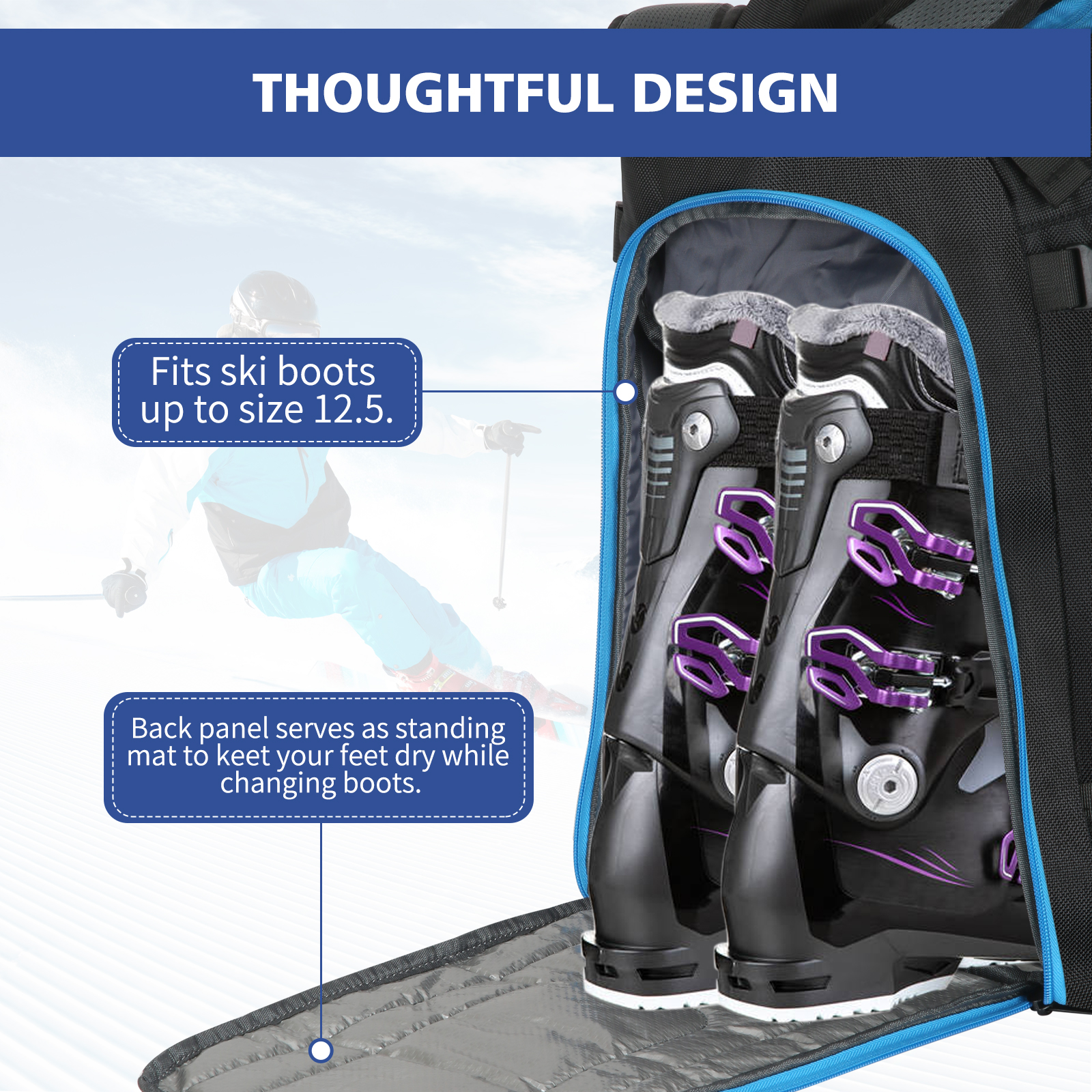 Ski Boots Bag Outdoor Skiing C - Ski Glove Waterproof recensione e prezzo